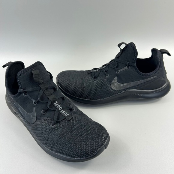 Nike Free TR 8 Women Size 6 Triple Black Running Training Shoes 942888-002 NEW - Picture 2 of 6